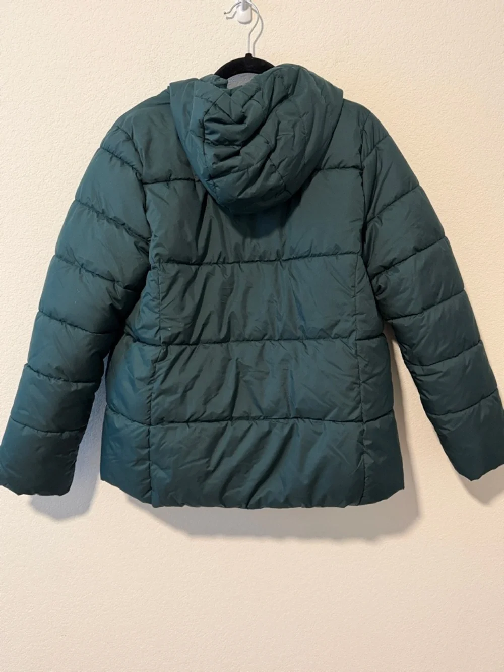 Hooded Quilted Hooded Puffer Jacket Coat Heavyweight Water Resistant